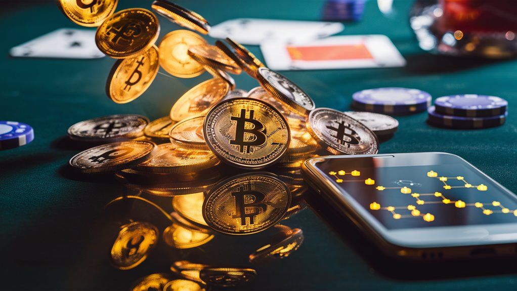 blockchain records gambling money flow