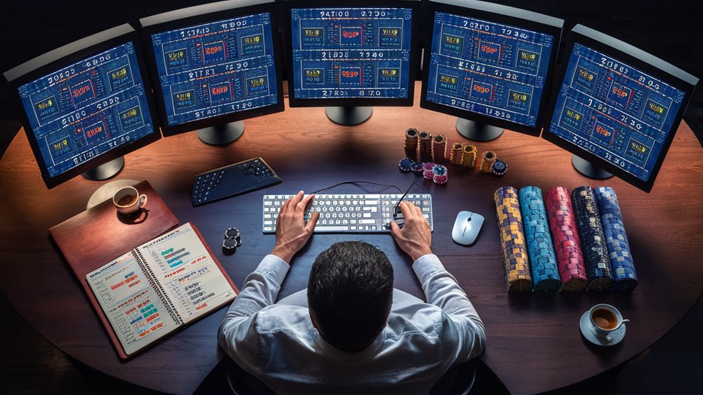 managing multiple poker tables