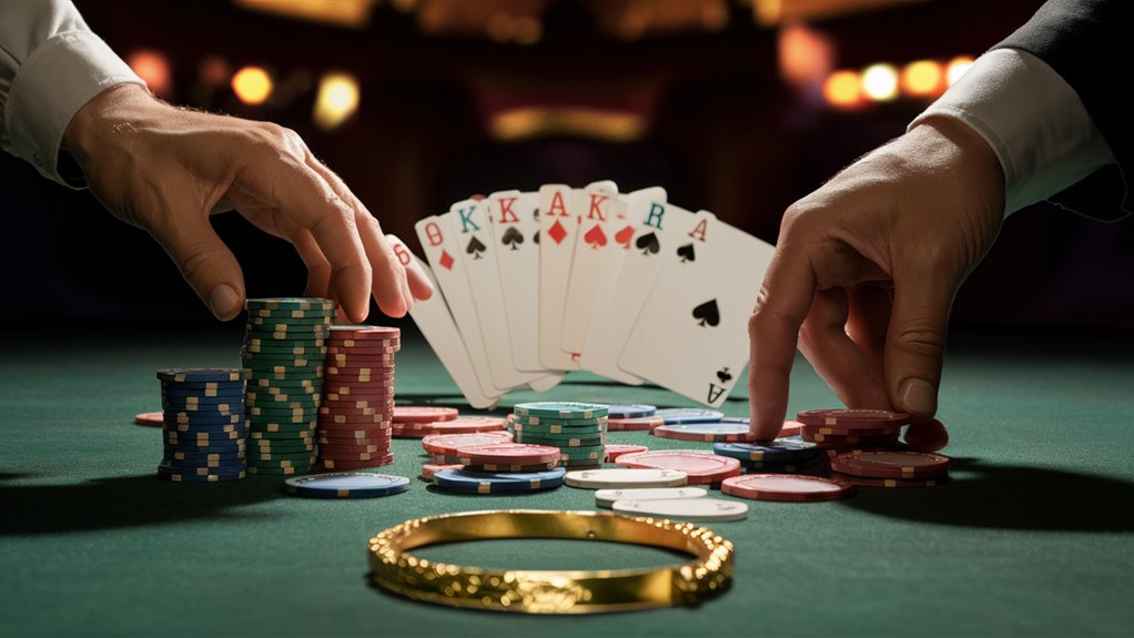 advancing through poker ranks
