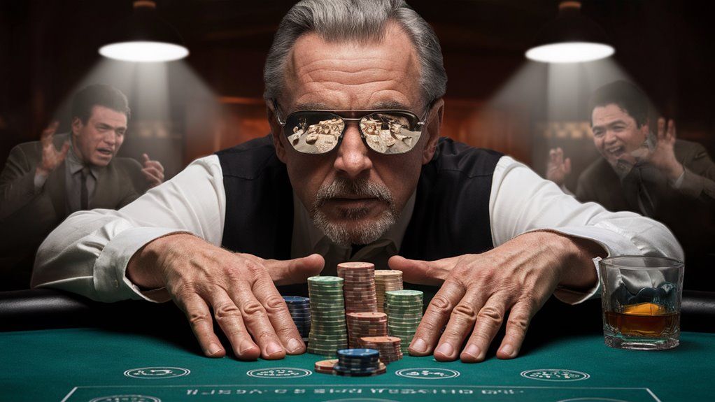 unshakable poise in poker