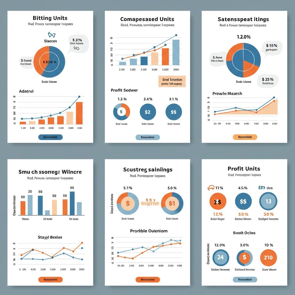 막대그래프와 원형차트가 함께 배치된 분석 보고서 형식의 페이지가 주요 수치를 시각적으로 보여주는 장면