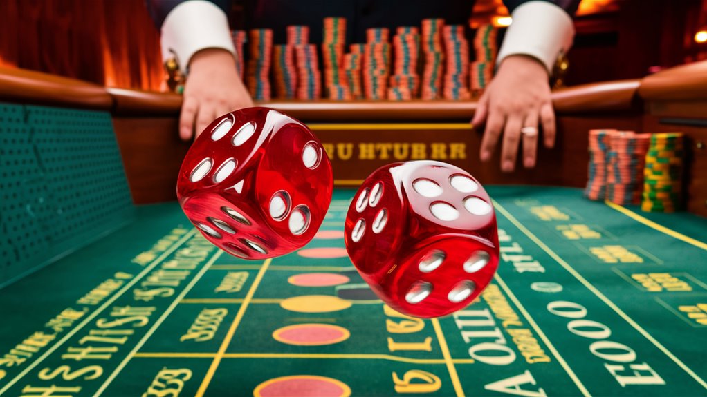 casino dice game wagers