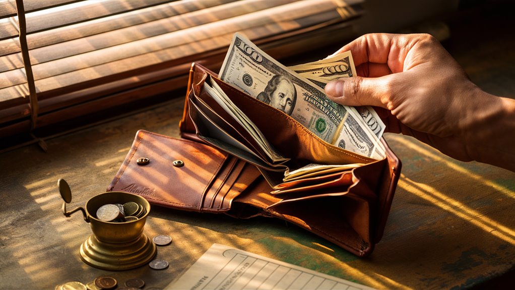 control money when stressed