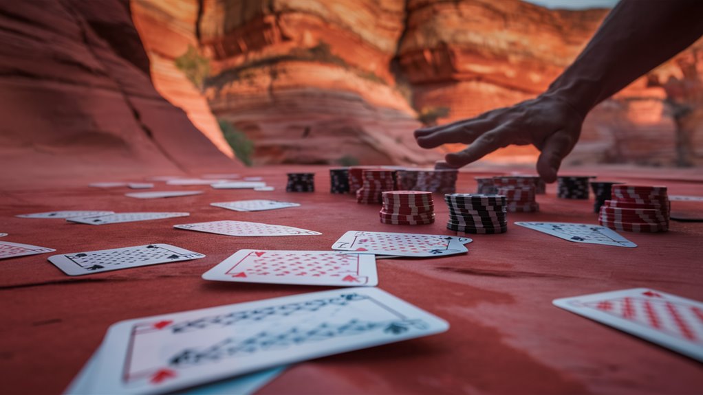 mimic poker player actions