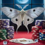 moths gamble under moonlight