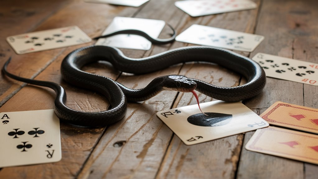 serpents dance through rooms