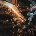 welding sparks create freedom