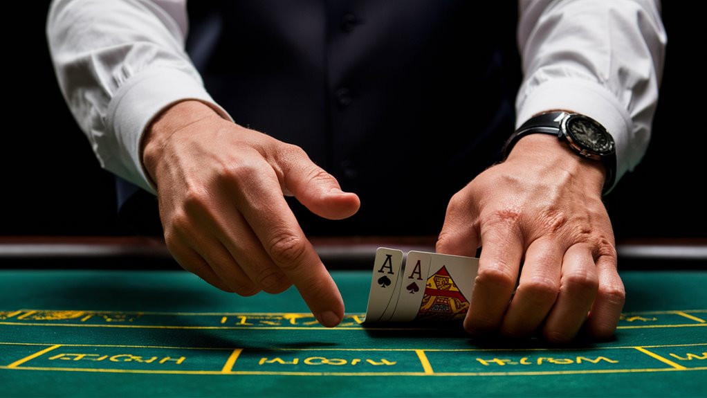 card dealer s body language signals