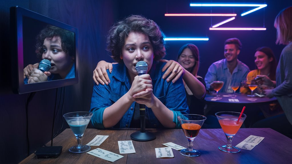 conquer karaoke stage anxiety