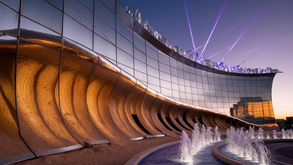 desert architecture in motion
