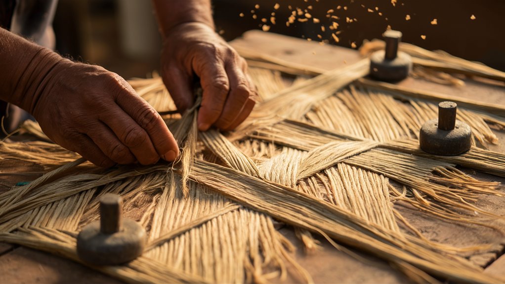 dust based fabric making methods