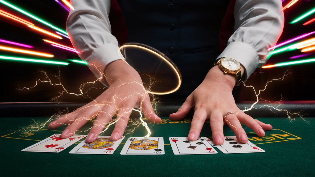 fast dealer card movements