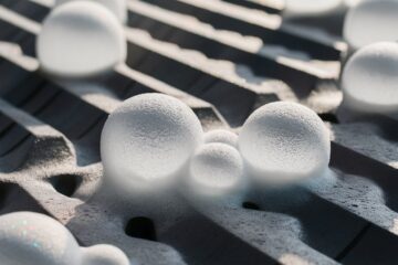 foam slot bubble etchings