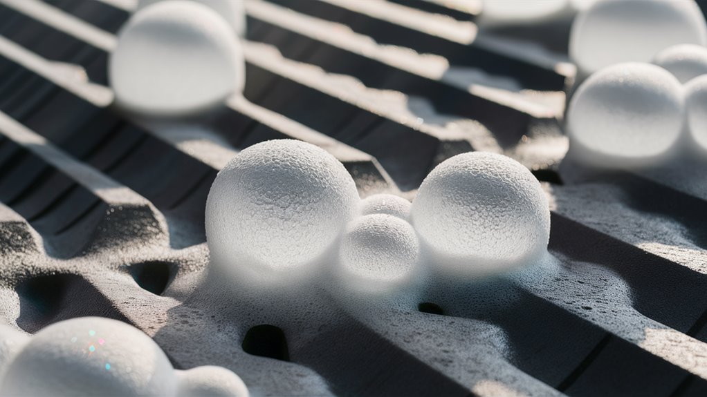 foam slot bubble etchings