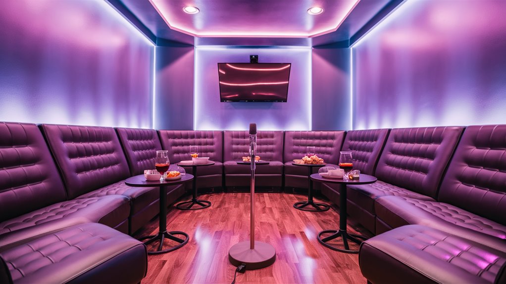 organizing group karaoke events