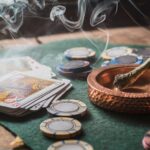 poker players smoking cannabis