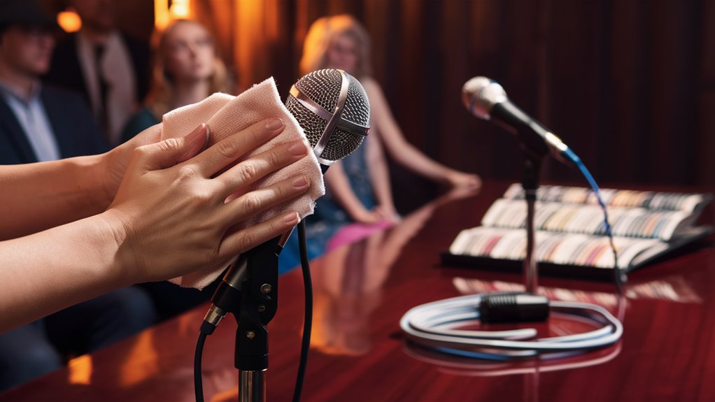 proper microphone maintenance guidelines