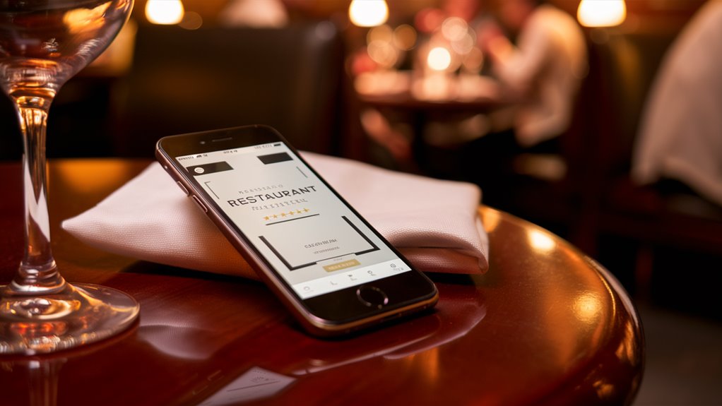 restaurant reservation mobile apps