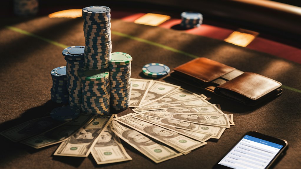 control money while gambling