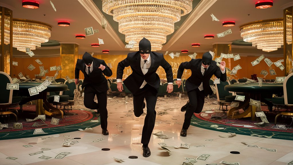 famous gambling robbery stories
