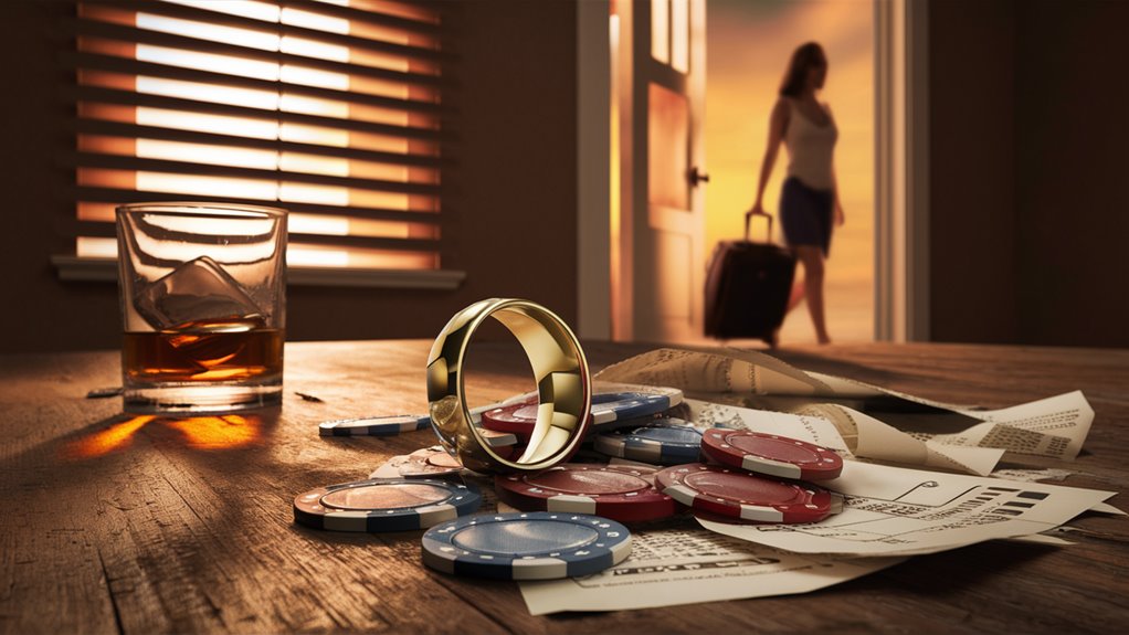 gambling damages personal connections