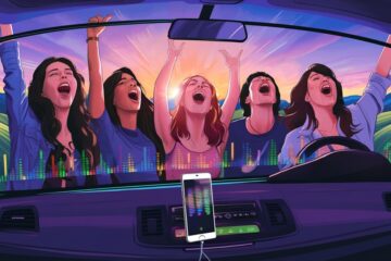 group singing while driving