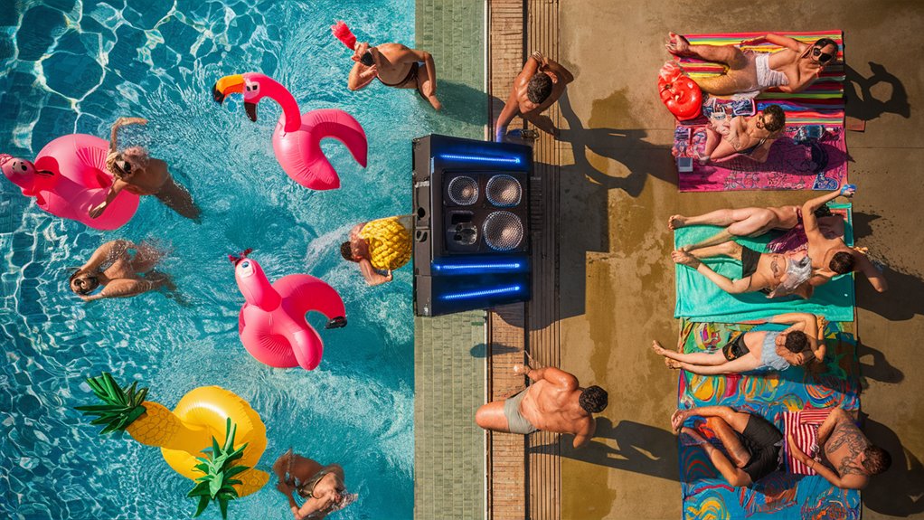 hot summer swimming music