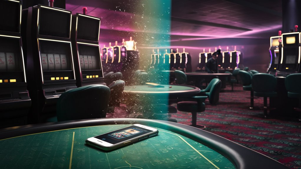 internet disrupts casino industry
