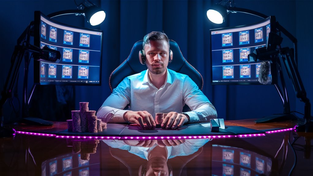 live poker players broadcasting
