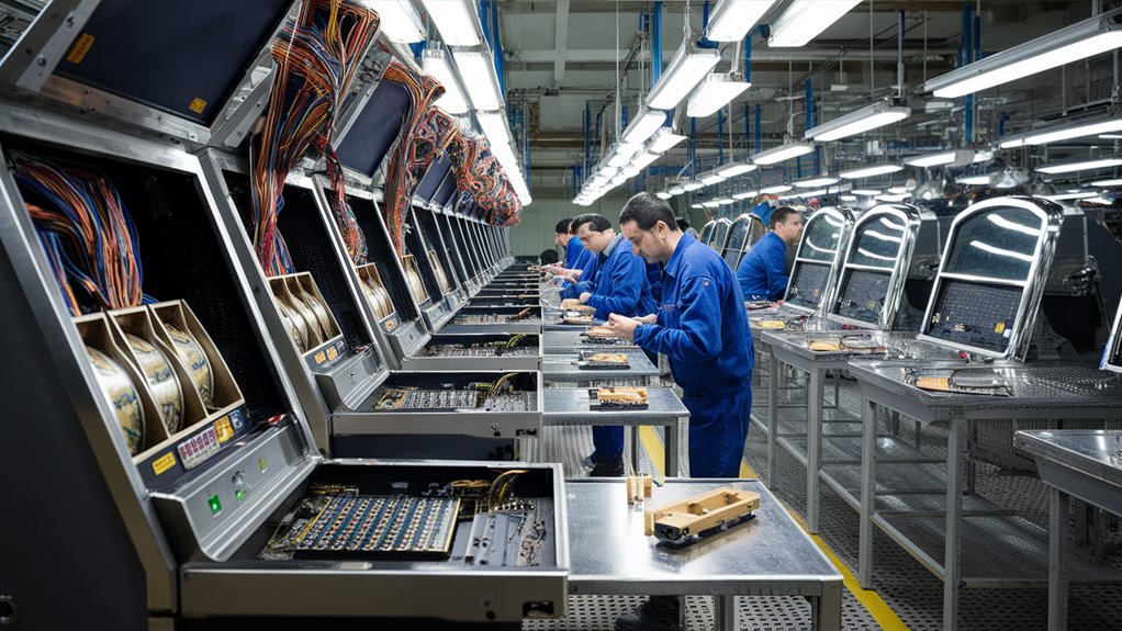 making gaming machine equipment