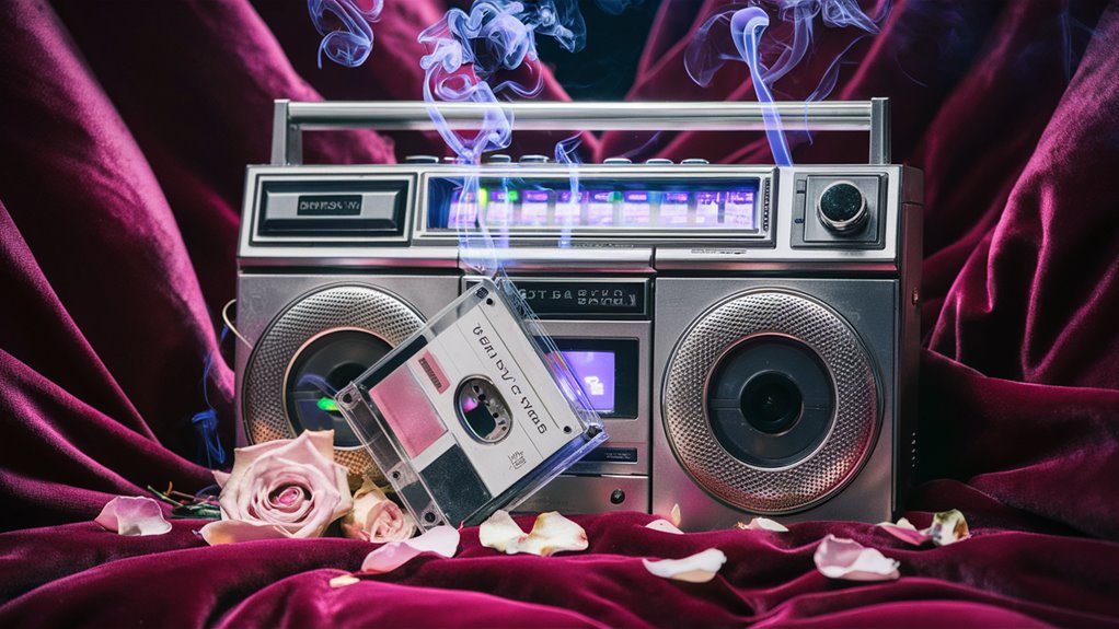 mellow music begins playing