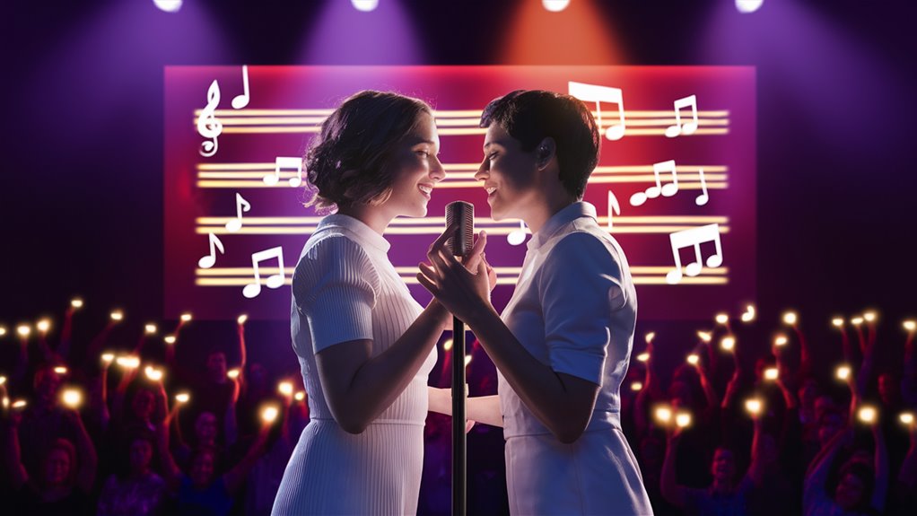 musical romance on stage
