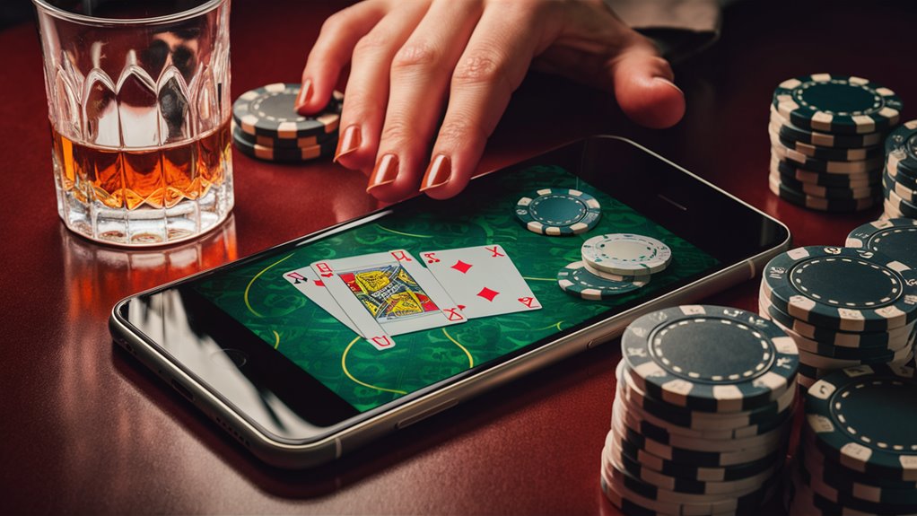 online gambling attracts card players
