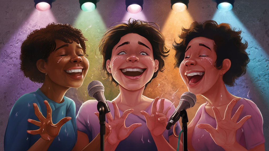 singing makes people happy