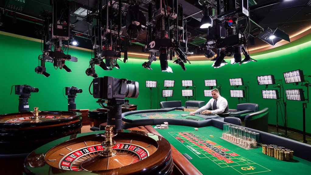 studio s backstage production area