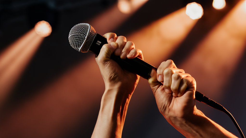 using microphones with care