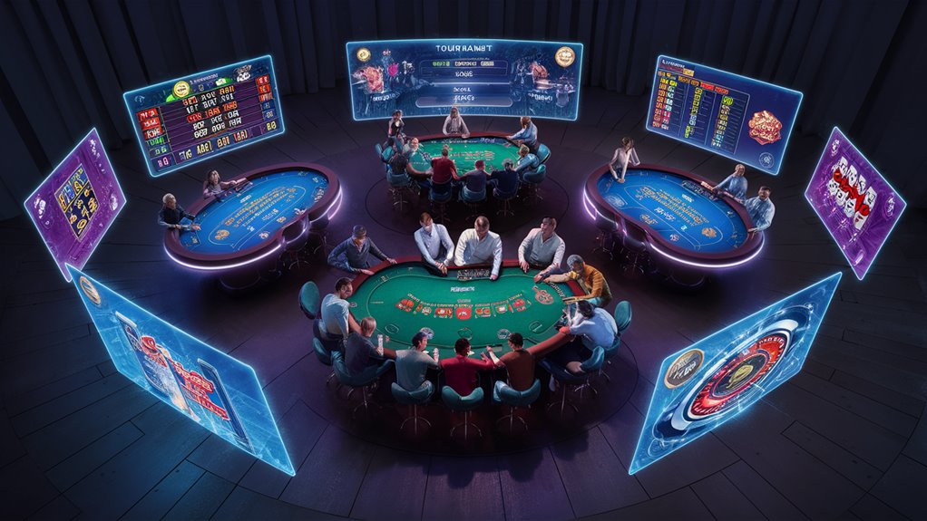 virtual gambling competition games