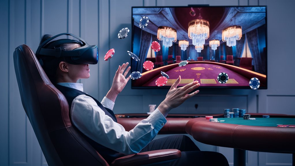 virtual reality gambling experience